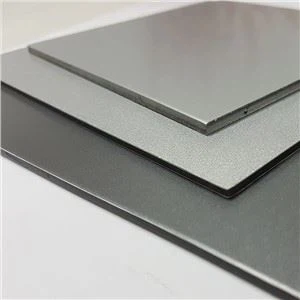 ألواح الألمنيوم المركبة البلاستيكية المظهر المعدني